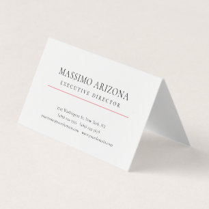 Schwarz Weiß Visitenkarten