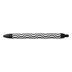 Schwarz-Weiß-Waves Kugelschreiber
