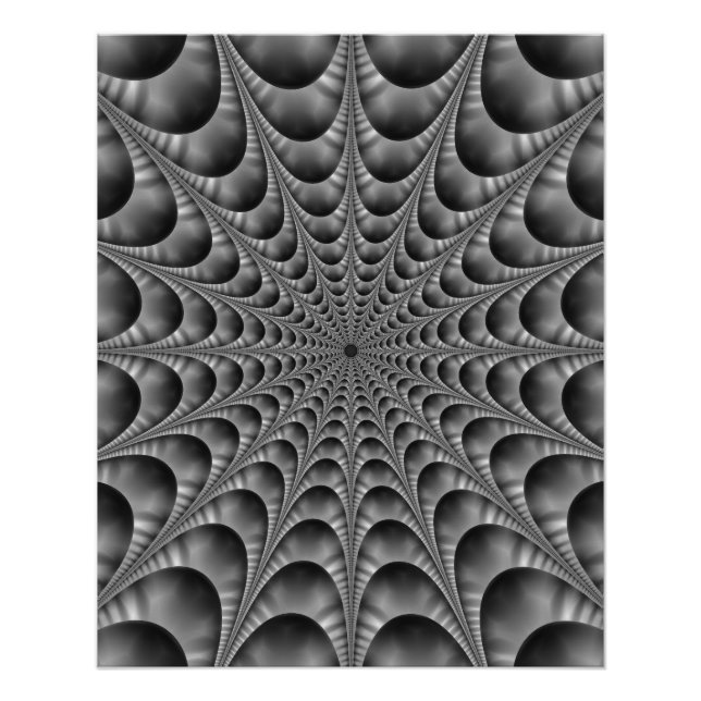 Schwarz-Weiß-Web Poster (Vorderseite)