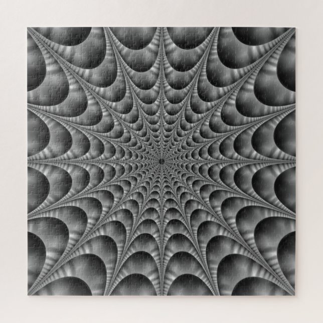 Schwarz-Weiß-Web Puzzle (Vertikal)