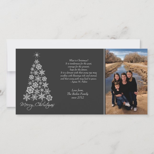 Schwarz & Weiß Weihnachten Weihnachten Weihnachtsb (Vorderseite)