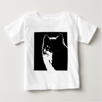 Schwarz-Weiß-Wolf