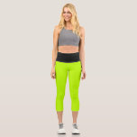 Schwarz-Weiß-Yoga-Capris gegen Frost Capri Leggings<br><div class="desc">Seien Sie im Stil mit Antifreeze Black High Waisted Yoga Capris!</div>