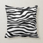Schwarz-Weiß-Zebra Kissen<br><div class="desc">Sie werden dieses niedliche,  schicke,  Schwarz & Weiß Zebra Animal Print Design Liebe! Wir laden Sie ein,  in unserem Shop,  Brautparty Shop,  um dieses coole Vintage mädchenhafte Design auf vielen anderen großartigen personalisierbaren Produkten,  einschließlich Retro Bridal Dusche Einladungen! Vielen Dank!</div>