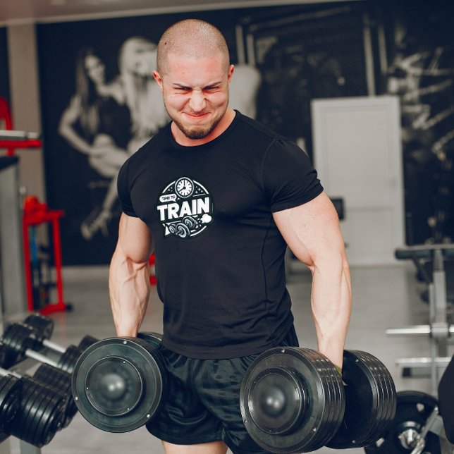 Schwarz-Weiß-Zeit für den T - Shirt (Von Creator hochgeladen)