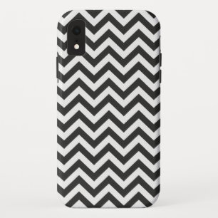 Schwarz-weiß Zickzack Case-Mate iPhone Hülle