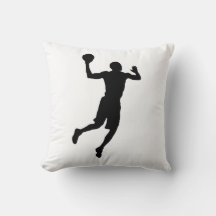 Schwarz-weiße Basketball-Silhouette