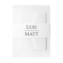 Schwarz-weiße Bauchband