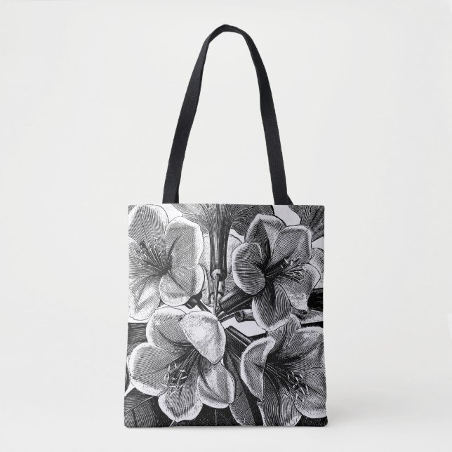 Schwarz-Weiße Blumen (Vorderseite)