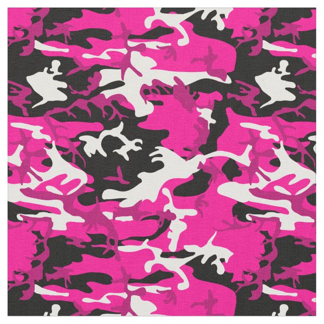 Schwarz-weiße Camouflage Stoff (Nahaufnahme)