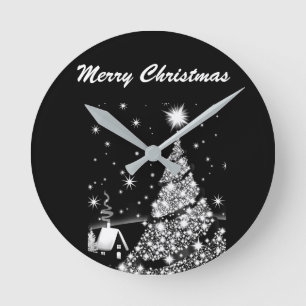 **SCHWARZ-WEIßE COOLE WEIHNACHTS** UHR