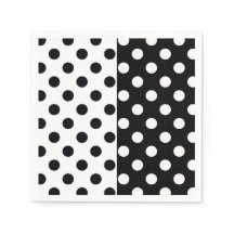 Schwarz-weiße halbe Farbtrennung inverse Polka-Pun