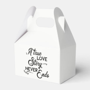 Schwarz-weiße Hochzeit, Brautparty Geschenkschachtel