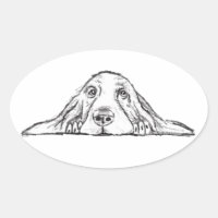 Schwarz-weiße Hundeaugen