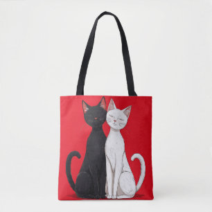 Schwarz-weiße Katzen