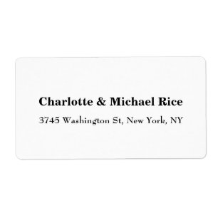 Schwarz Weiße Klassische Fette Text Elegante Famil