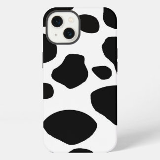 Schwarz-weiße Kuh-Spots iPhone 13 Hülle
