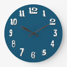 Schwarz-weiße künstlerische Zahlen Deep Blue