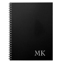 Schwarz-weiße Monogramm