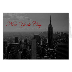 Schwarz-weiße New York City