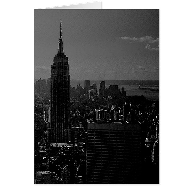 Schwarz-weiße New York City (Vorne)