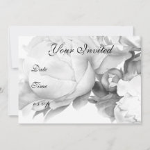 Schwarz-weiße Peelingkunst elegante Blumenkunst