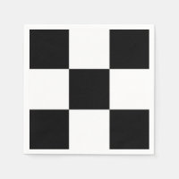 Schwarz-weiße Race-Checkerboard-Quadrate mit benut