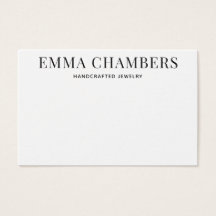 Schwarz-weiße Typografie-Ofensichtkarte