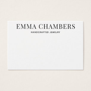 Schwarz-weiße Typografie-Ofensichtkarte