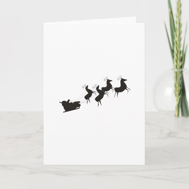 Schwarz-weiße Weihnachten (Vorderseite)