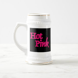 Schwarz-weißer Edelstein-Goldschnitt Bierglas