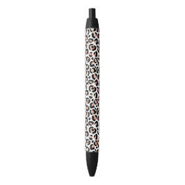 Schwarz-weißer Leopard- PrintPen Kugelschreiber