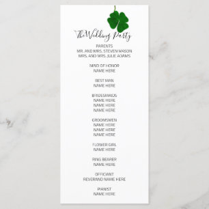 Schwarz-weißer Minimalismus Vier-Verbliebene Klee Programm