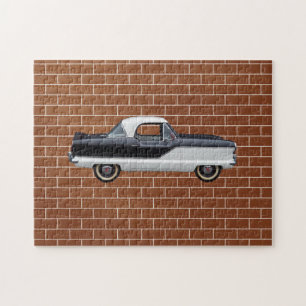 Schwarz-weißer Nash Metropolitan Puzzle