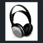 Schwarz-weißer Pop Art Headphone Poster<br><div class="desc">Hip Hop,  R&B,  Rock,  Heavy Metal,  Techno,  Punk,  Rap,  Classic,  African American,  Jazz... . Wir Liebe,  wir Liebe hören CDs,  Radio. Genießen Sie das Betrachten von Videoklippen,  Mixen,  Remixen,  Covers.</div>