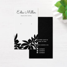 Schwarz-weißer Schriftart mit Blumenschrift