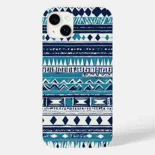 Schwarz-weißer Stamm Case-Mate iPhone 14 Plus Hülle