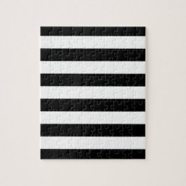 Schwarz-weißer Streifen frustrierend Puzzle
