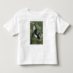 Schwarz-weißer Vari, (Varecia Kleinkind T-shirt