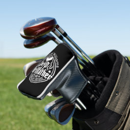 Schwarz-weißer Vater Personalisiert GRILLEN Grillv Golf Headcover