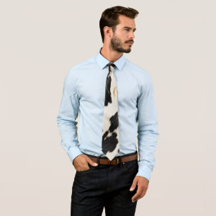 Schwarz-weißes Gold Südwestküste Krawatte