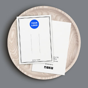 Schwarz-weißes Logo-Haarschnitt-Zubehör