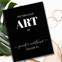 Schwarz-weißes Personalisiertes Sketch