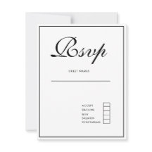 Schwarz-weißes Skript Minimalistisch Raffiniert