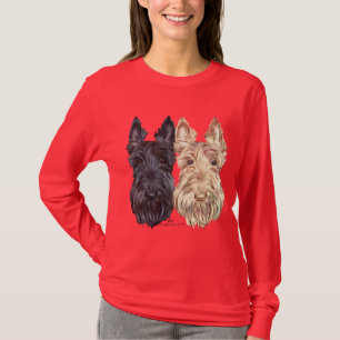 Schwarz & Wheaten Scottish Terrier T-Shirt
