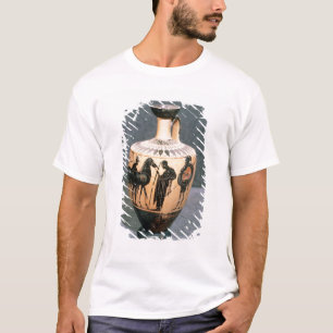 Schwarz-Zahl Dachboden-Vase, 5. Jahrhundert BC T-Shirt