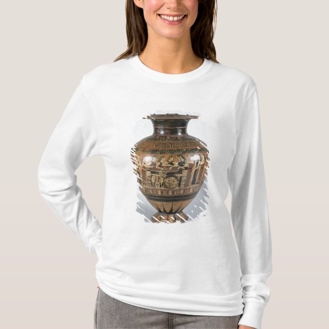 Schwarz-Zahl hydria T-Shirt (Vorderseite)