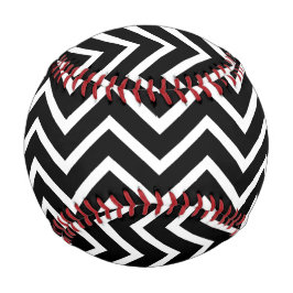 Schwarz Zickzack Baseball