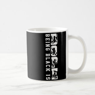 Schwarz zu sein ist schwarze Geschichte Hbcu Melan Kaffeetasse