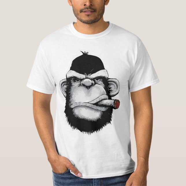 Schwarzaffe T-Shirt (Vorderseite)